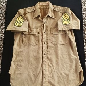 Vintage Military Shirt